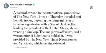 NYT apology tweet