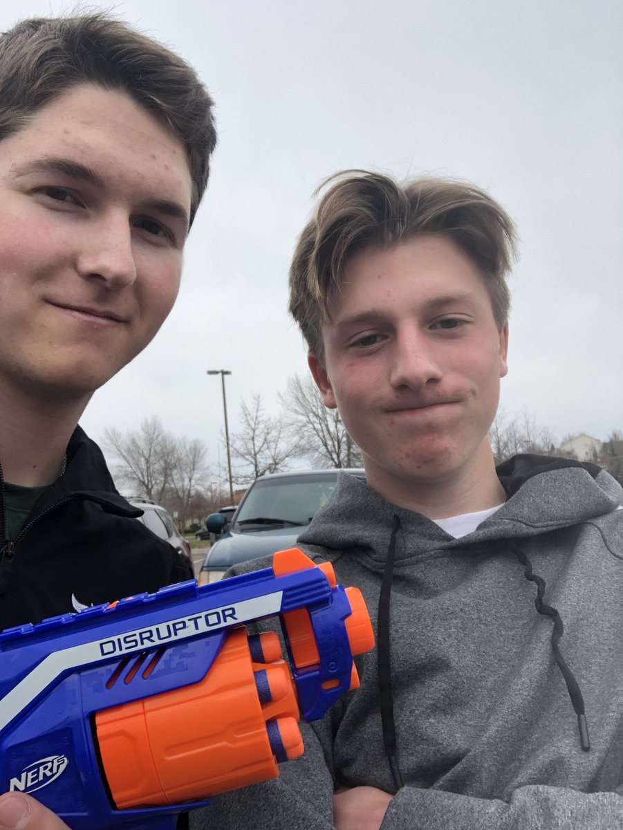 Jacob Konz of Slippery When Wet has eliminated Jack Buchholz of August Aims <a href="/victorianerf/">NERF WAR 2019</a> #loveyoujack #bigwin #datekill #hiashley #seeyanextweek