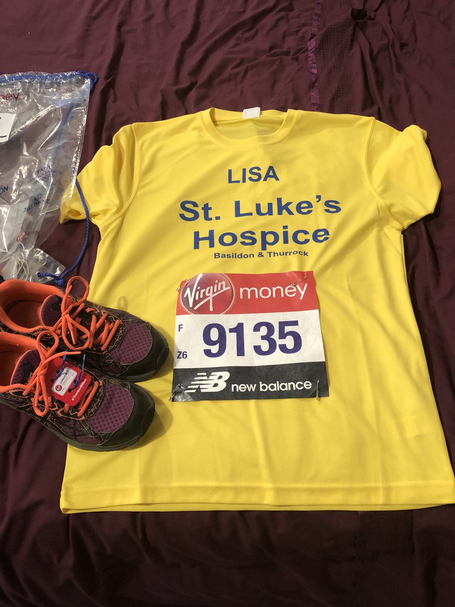 Ready for the 2019 London Marathon. #charity #LondonMarathon2019 #fightcancer #26.2miles