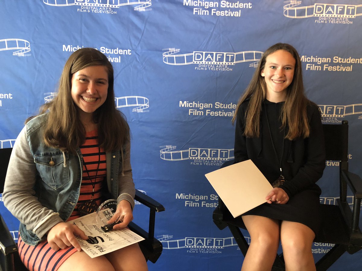 ToddHeugh's tweet photo. Congratulations @LarsonMS students on their Best of Show Awards at the @DAFTonline Michigan Student Film Festival. https://t.co/QliYszgawe