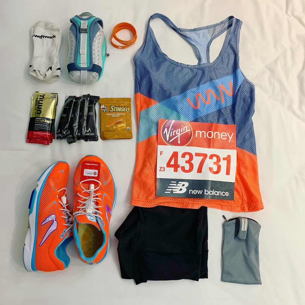 lilikurdz's tweet photo. Ready for @WMMajors star no. 3 tmrw! #teamwyn #teamwyn2019 #flatrunner @rrtricoach @wynrepublic @LondonMarathon @mssocietyuk https://t.co/Z72StWtBex