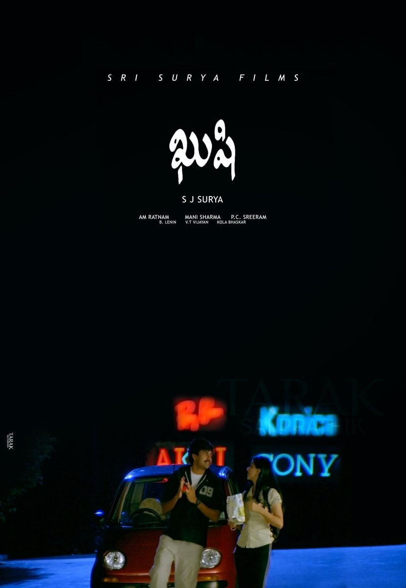 kUSHI A memorable journey still fresh in our hearts. @PawanKalyan @ sjsurya  @ManiSharmaMusic @AM rathnam @Bumika, #kUSHI has special place in Indian  cinema,, image size:830x1200