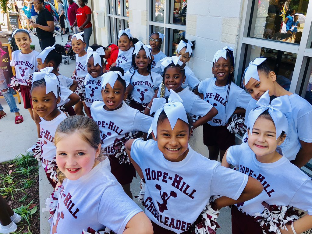Hope-Hill Chorus and Cheerleaders are ready for <a href="/InmanParkFest/">Inman Park Festival</a> parade with our LITTLE MERMAID FLOAT!! <a href="/apsupdate/">ATL Public Schools</a> <a href="/CarstarphenMJ/">Meria Carstarphen</a> @AssocSupBrown <a href="/ILeadIGuide/">ABM</a> @sara_womack #apsarts <a href="/HopeHillElem/">Hope-Hill Elementary</a>
