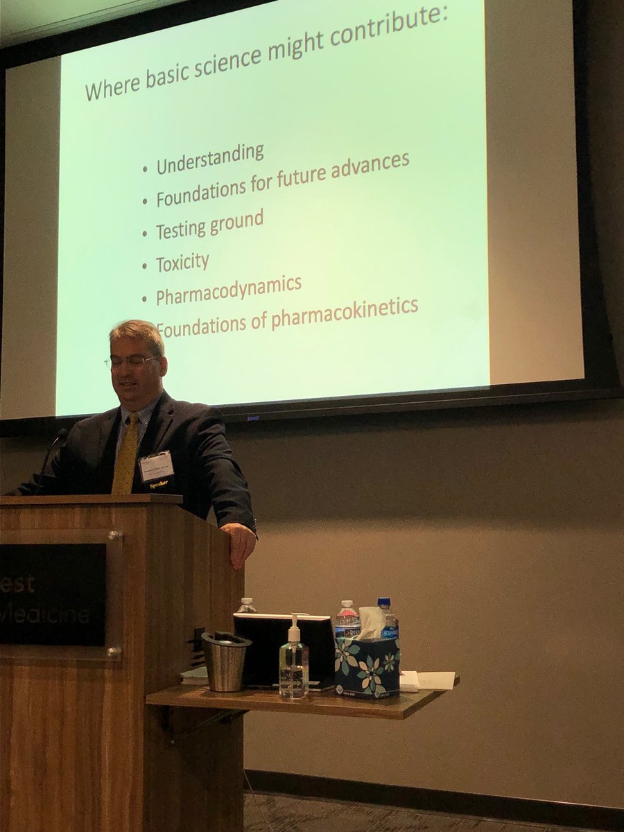Dr Doug Ririe. Science fiction and basic science. ⁦@wakehealth⁩  anesthesia is lucky to have a great researcher clinician! #Pedsanes19 #pedsanes