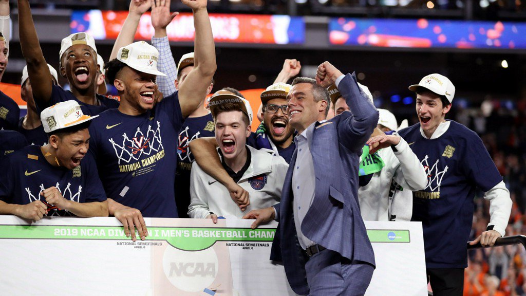thinkprogress's tweet photo. Virginia men’s basketball team won’t visit White House to celebrate national championship https://t.co/EyjFXyhyEl https://t.co/XTrryMscmB