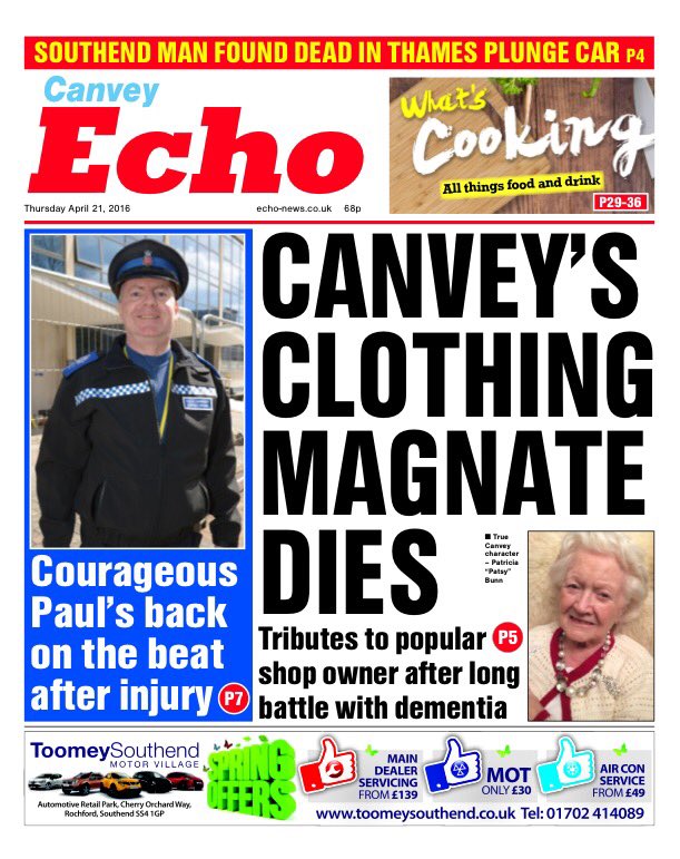 Bunn4Justice's tweet image. Three years since mum’s funeral  RIP lovely lady ✨Pat Bunn✨  Canvey’s Clothing Magnate Dies 💔 Thank you @Essex_Echo  🙏🏻#GoneButNotForgotten #JusticeForPatsy