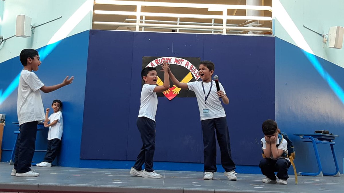 Ume_Has's tweet photo. Be a buddy not a bully...Assembly
...Learning Bay 1G and 1H @TwsVijaya @NamishaTws @official_TWS https://t.co/u635ZWl439