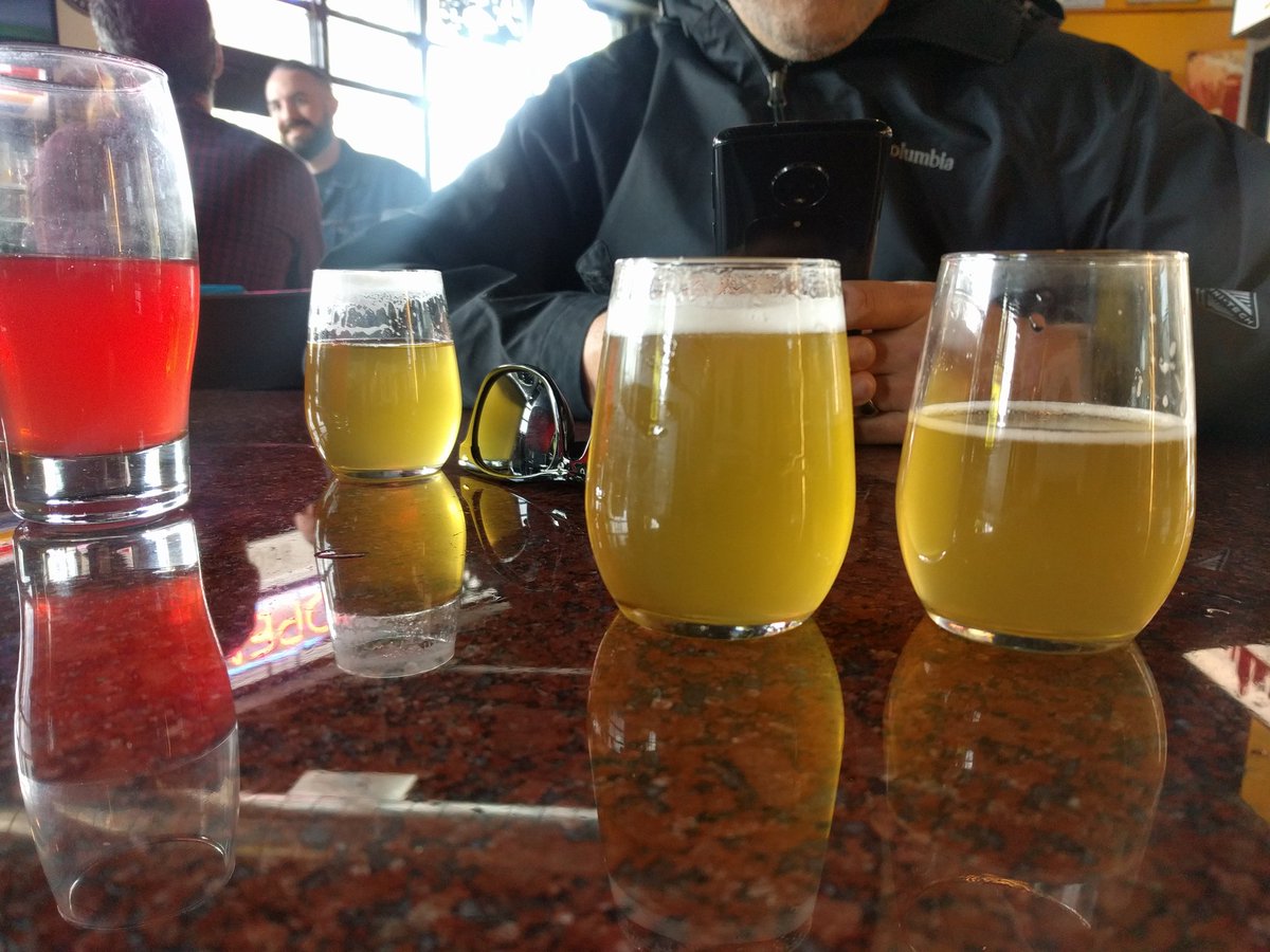 MrsRateBeer's tweet image. Sipping on @HillFarmstead at @HoplandiaBeer and no line to drinkit. What a fabulous Saturday, you can smell the farm ahh....