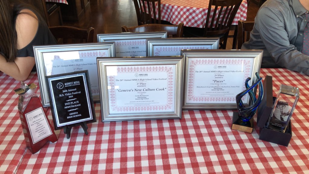 Yesterday GTV students took home 8 <a href="/mmeatv/">MMEA</a> awards and Carly and Eliza won a <a href="/chi_natas/">Chi/Midwest NATAS</a> student production award. This group just keeps crushing it. <a href="/Geneva304/">Geneva CUSD 304</a> @DrAndyBarrett