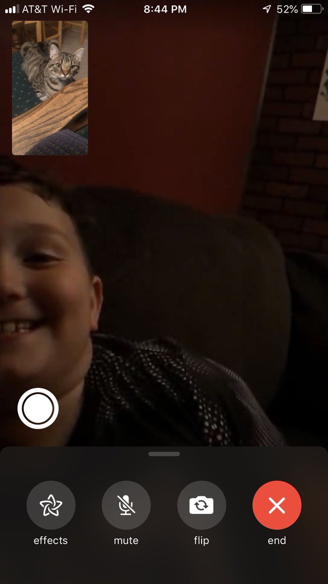 TCWxCoin1's tweet photo. I face timed the fam this evening and needless to say I spent a majority of it letting jaydan talk to my cat Cooper 😹 https://t.co/IWJ7DbpXac