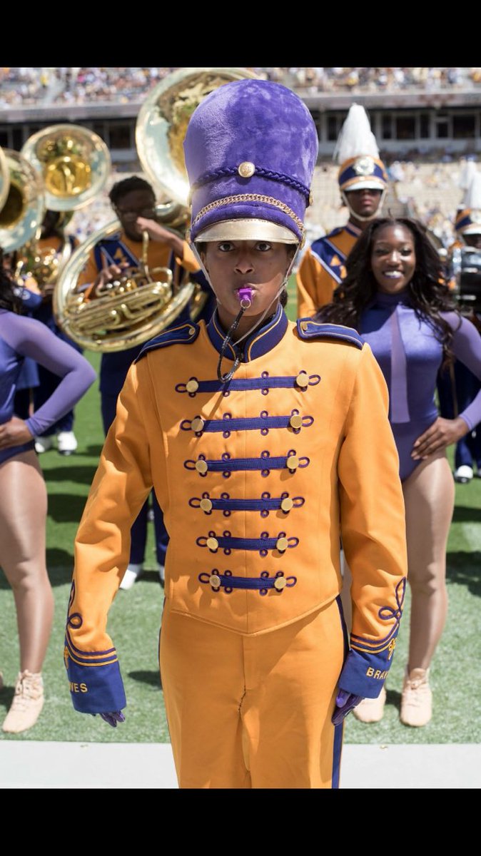 I am proud to say that I am the next Head Drum Major and the FIRST FEMALE head drum major here at Alcorn State University! I am proud to be apart of such an amazing legacy and i won’t let SOD down. It’s only up from here 💯