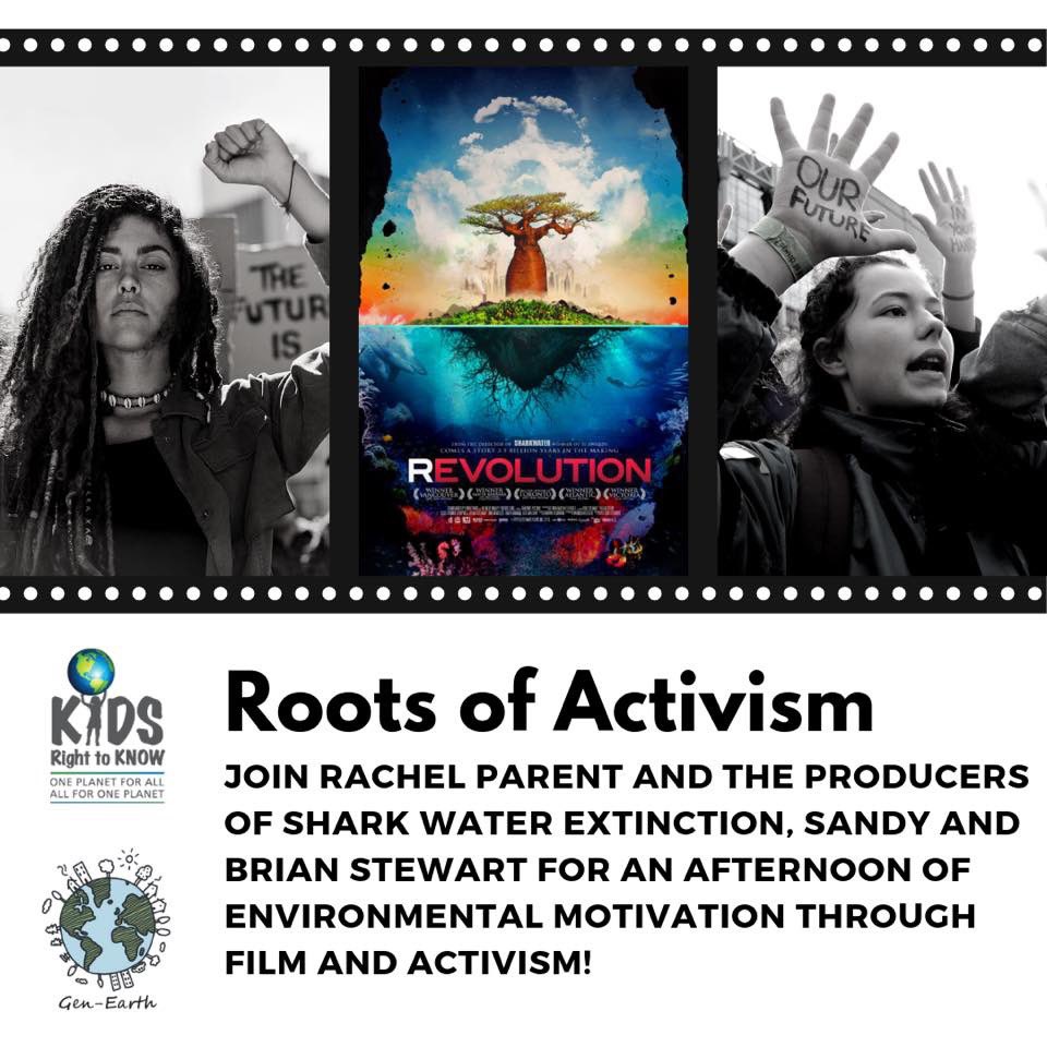 #TORONTO JOIN the #rEVOLUTION !! 
✊🏾👊🏽✊🏾💚🌎👊🏽✊🏾👊🏽💚🌎✊🏾👊🏽✊🏾@genearth @kidsrighttoknoworg founder @rachels_news presents:

#ROOTSOFACTIVISM: an Afternoon of Revolutionary #Film #Education & #Environmental #Activism 

TIX -> tinyurl.com/y3rkz4zn