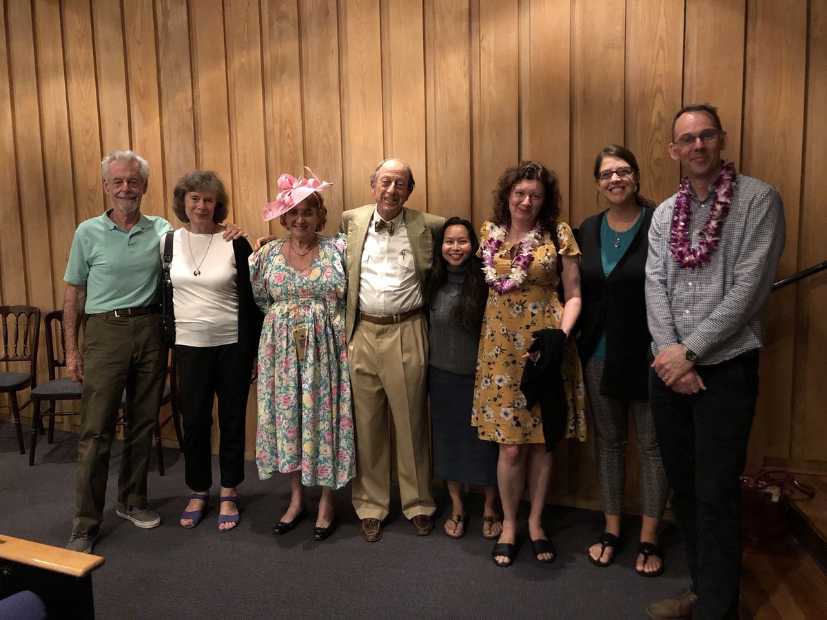 The value of performing is in meeting people before and after, exchanging ideas, or just listening to their lectures. (These are AIA @archaeology_aia @uhmclassics people here— Floyd McCoy, Chelsea Gardner, @archaeoctopus Robert Littman, Turi King @Turi__King ) 3/4 https://t.co/wgTP9vEb4K