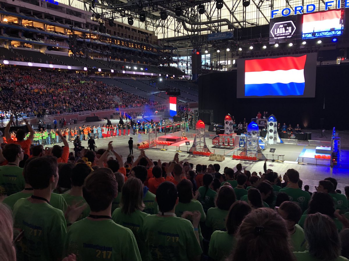 Congratulation to Dutch team Rembrandts 4481 for being FRC world champion in Detroit! <a href="/SOLIDWORKS/">SOLIDWORKS</a> <a href="/SOLIDWORKSedu/">SOLIDWORKS Education</a> <a href="/FIRSTweets/">FIRST</a> <a href="/FRCTeams/">FIRST Robotics Competition</a>