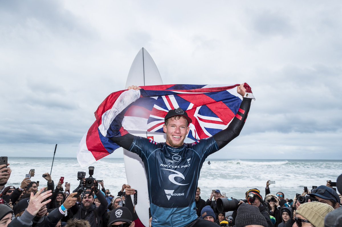 Congratulations to @JohnJohnFlorenc and Courtney Conlogue (@neonboho), 2019 #RipCurlPro Bells Beach Champions! 🔔 @ripcurl