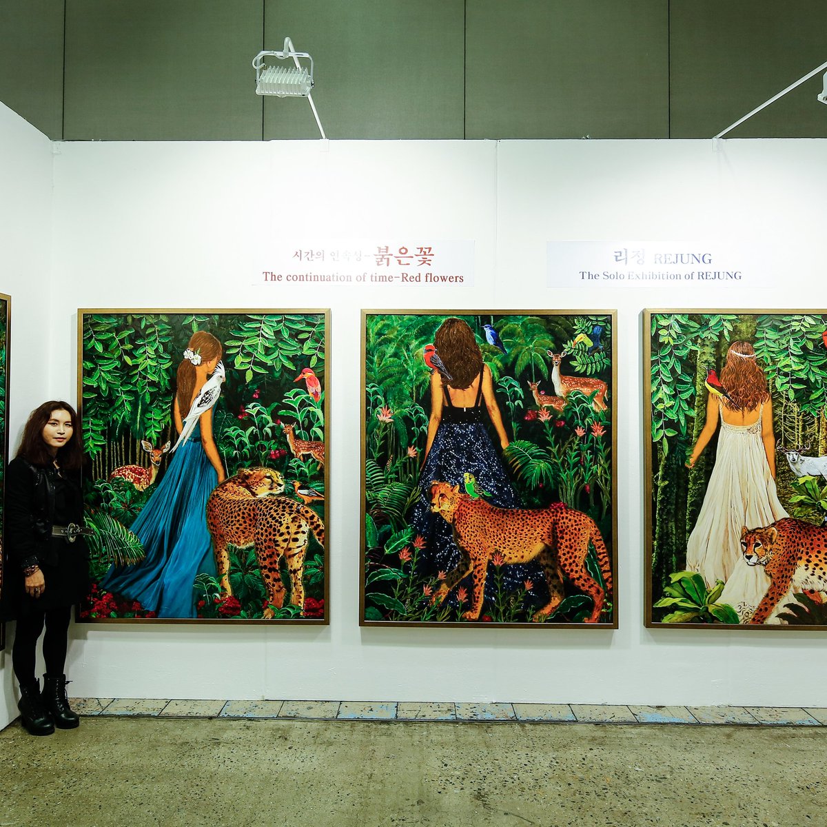 forestcd3's tweet image. 리정 전시회 시간의 연속성ㅡ붉은꽃
코엑스1층B1홀 4.28일 오늘까지 전시
합니다