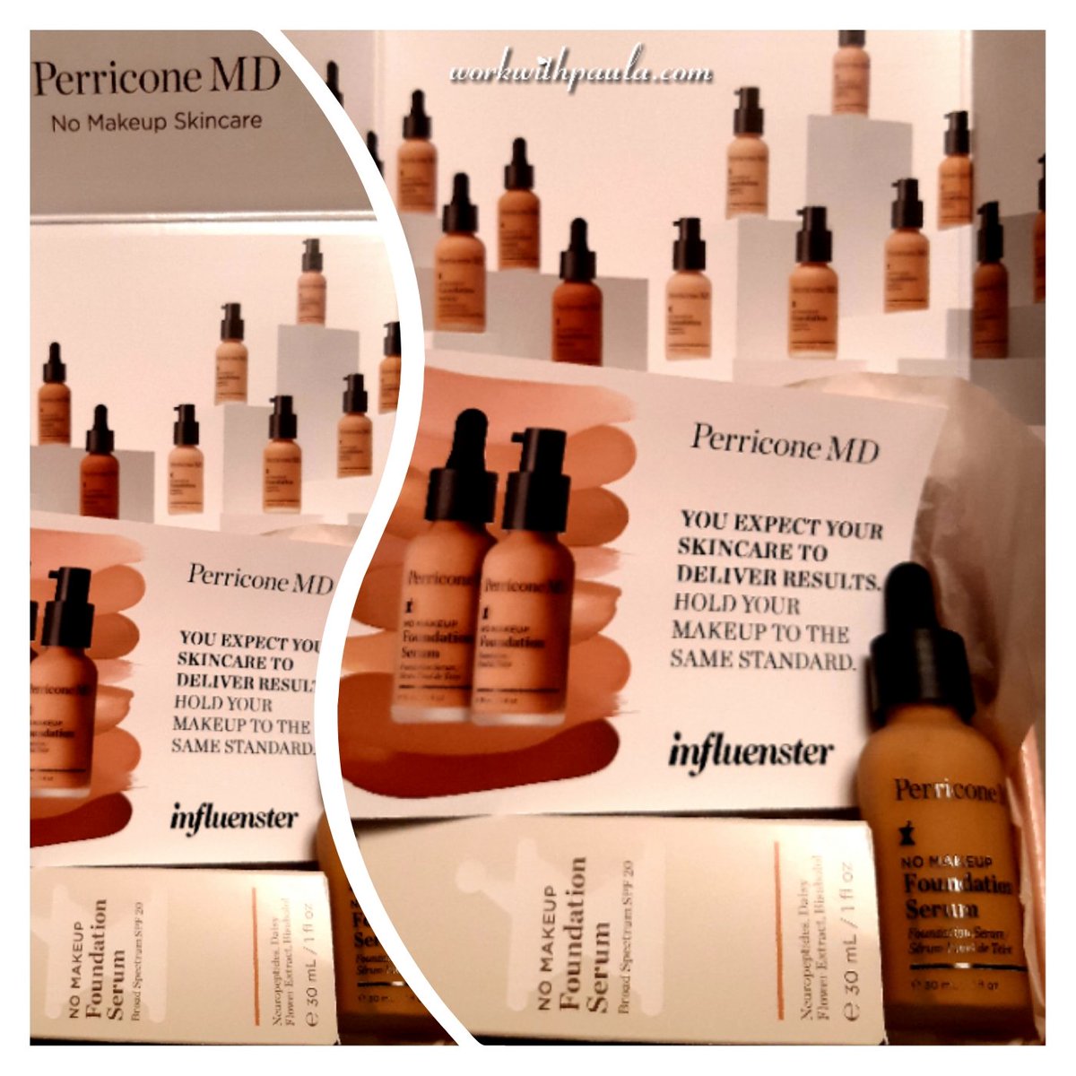 WorkwithPaula's tweet photo. Thank you @PerriconeMD &amp; @Influenster for the #PerriconeMD #NoMakeup💋 #FoundationSerum Great #BuildableCoverage! #Neuropeptides, #DaisyFlowerExtract🌼🌸#Bisabolo #complimentary #PerriconeMDNoMakeup #PerriconeMDNoMakeupFoundation #PerriconeMDFoundation #PerriconeMDFoundationSerum https://t.co/LKuFZBD2HV