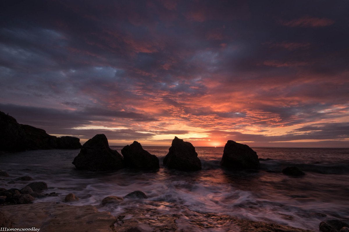 "Sunrises and the sea"