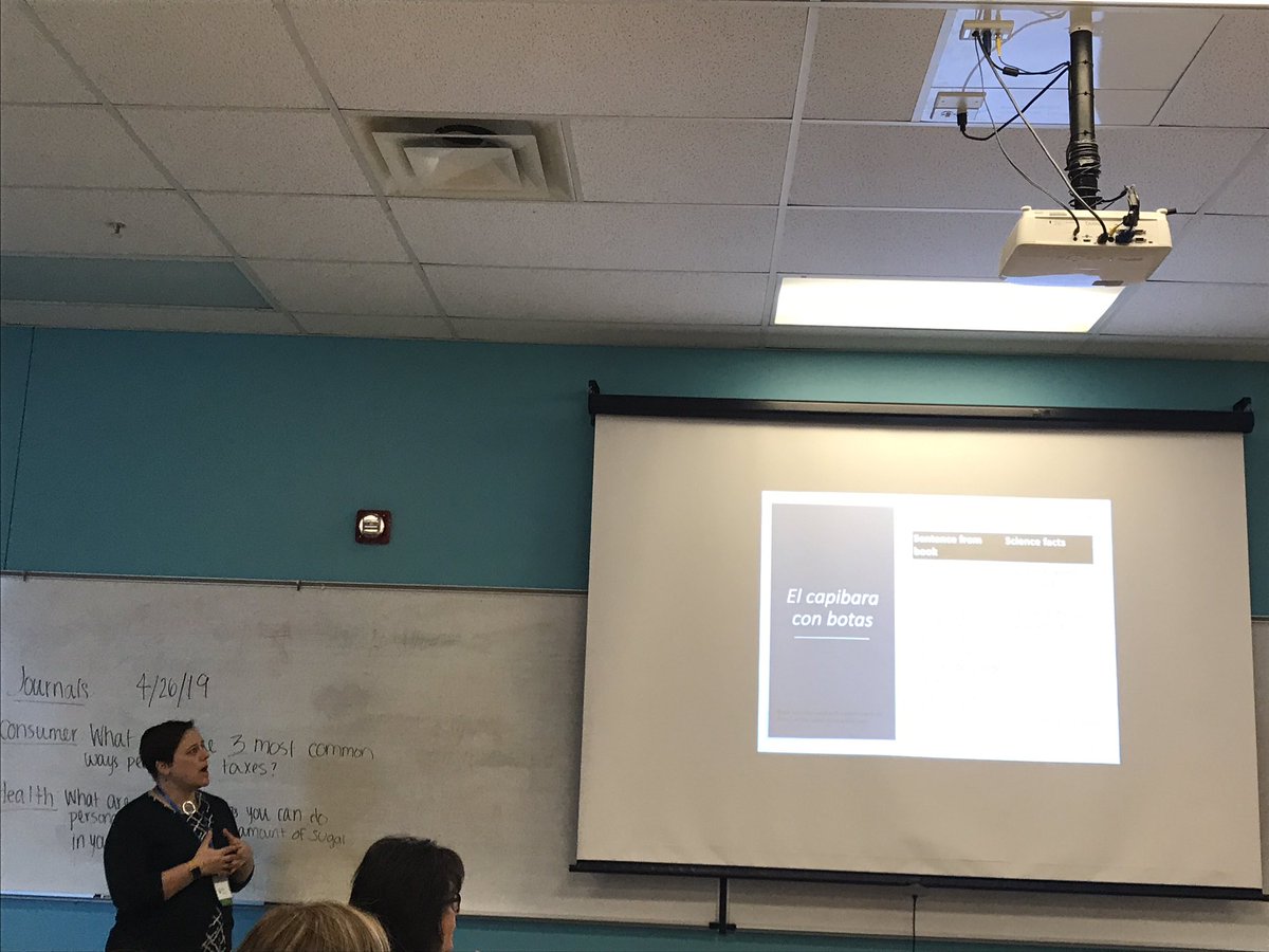 GaryDiBianca's tweet photo. Great reading strategies from @Kelferg - check out https://t.co/MXwcokORxX for more. #mittenci19 https://t.co/CvvfdMlk11