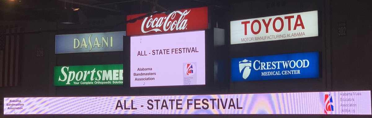 AlabamaAllState's tweet photo. Congratulations to everyone involved with the 2019 All-State Festival. Safe travels home! https://t.co/awk32svanY
