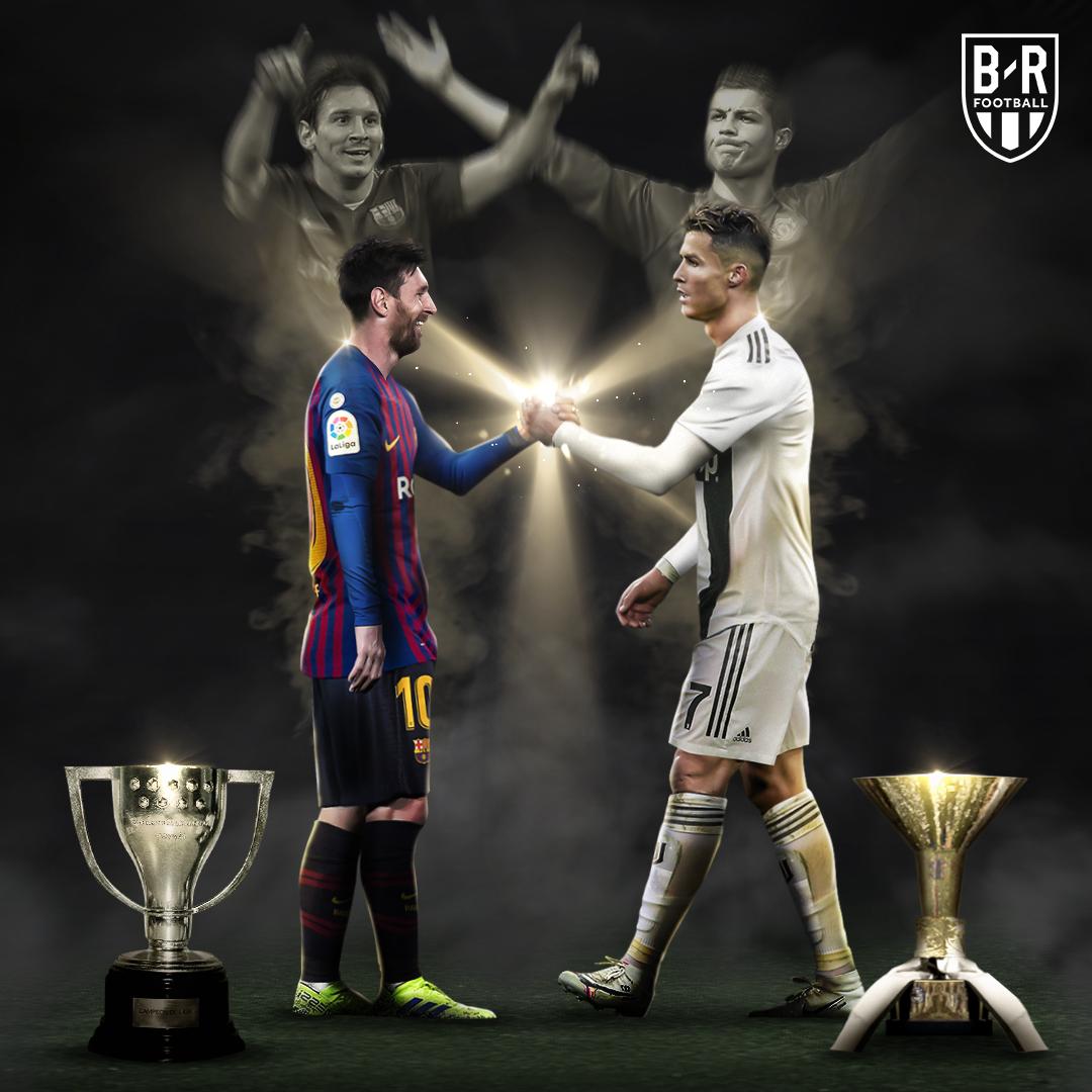 Cristiano Ronaldo and Lionel Messi come together for first-ever