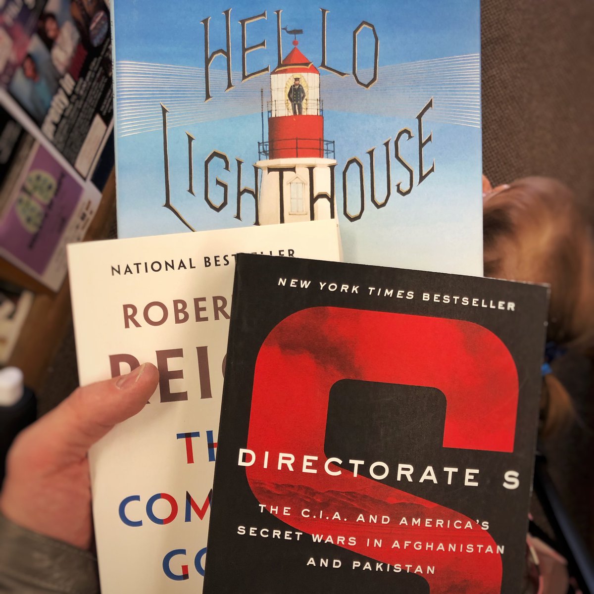 JonathanRWegner's tweet photo. Picked up some reading during #SeattleIndependentBookstoreDay #books https://t.co/XesHmD8I6c