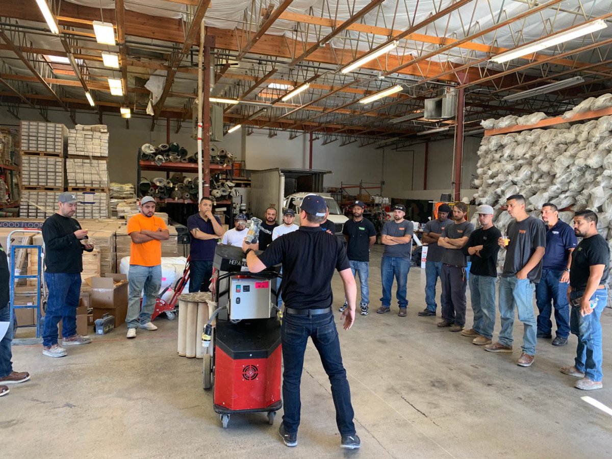 runyonsurfprep's tweet photo. This week, Kristen made it to Las Vegas for a great customer training! Thank you to our vendors for being there as well!
#RunyonSurfacePrep #WeAreRunyon #RunyonTrainingCircuit #demo #concretepolishing https://t.co/08oltBHRy0