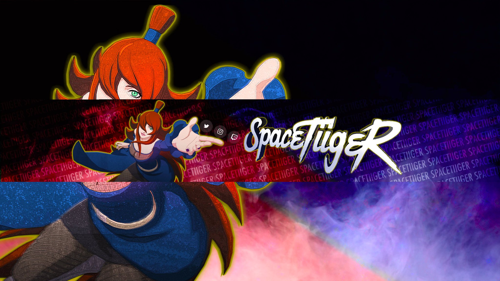 Spacetiiger On Twitter Doing Commissions Youtube Banner 10