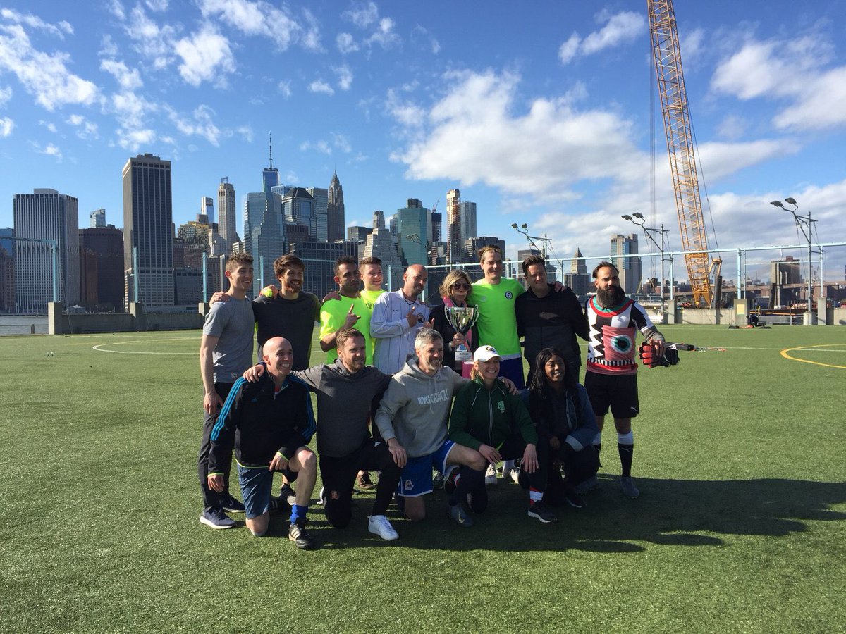 KSFilmFest's tweet photo. Victoire! Team K+S are champions of 2019 #NYFEST. Woohoo!!! https://t.co/d0H8N75dRs