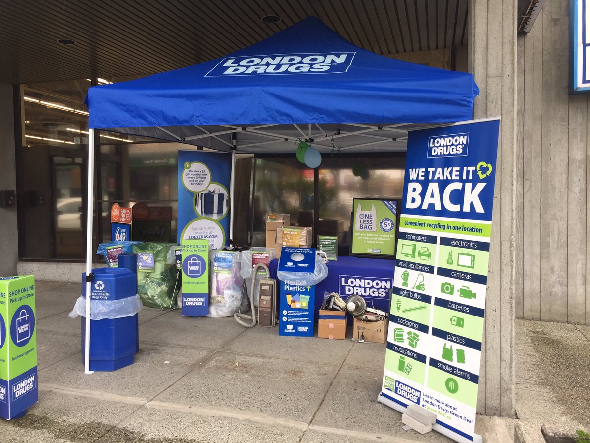 There’s still time to bring back your recycling! We’re set up front of the store accepting until 3pm today!