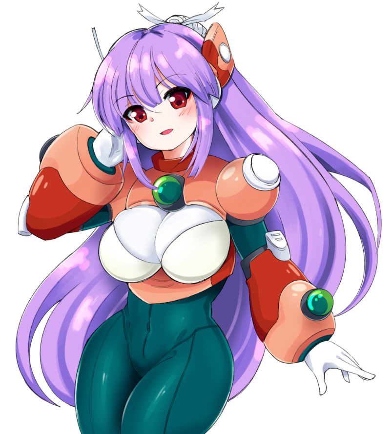 Miya Asama dressed up as Alia from Megaman X! 