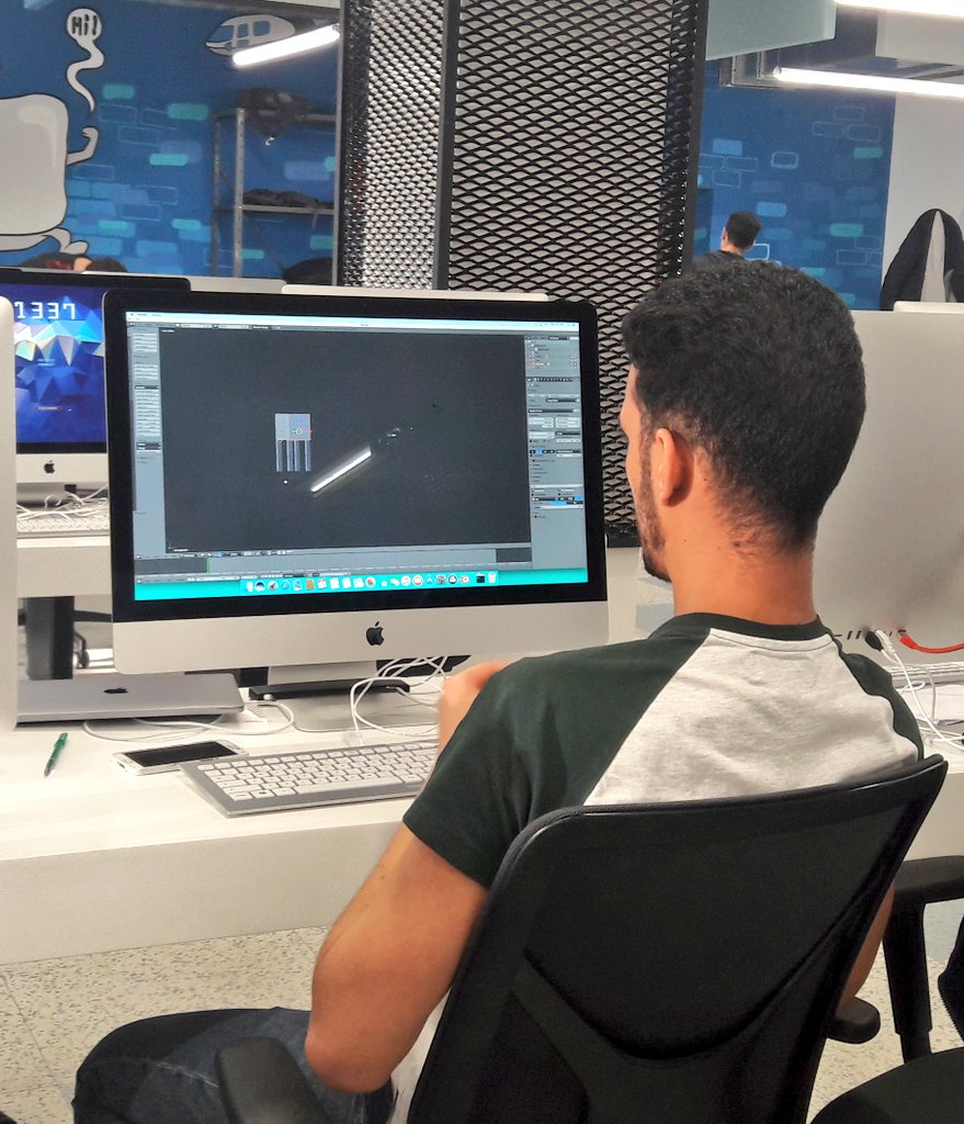 1337_GameDev's tweet image. Few moments from our 3D modeling sessions. @1337FIL