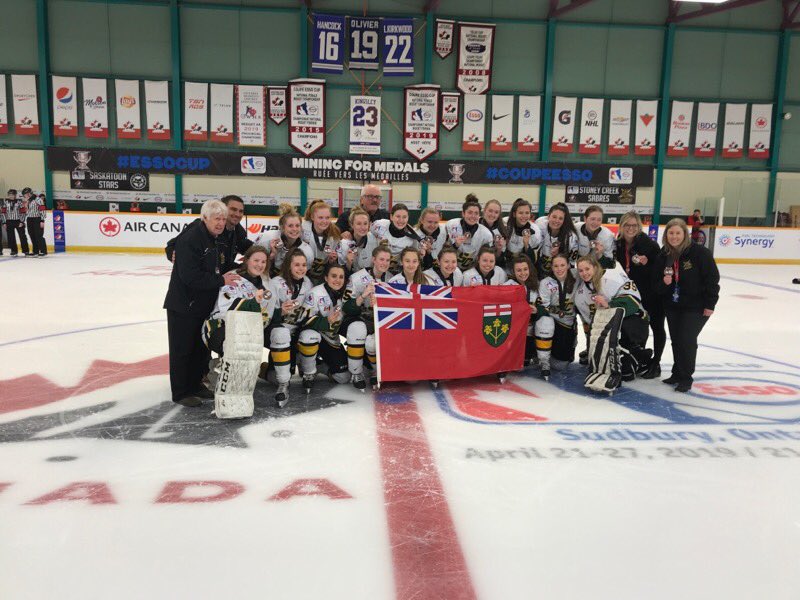 2019 @HC_EssoCup Bronze Medalists🥉 Congratulations to every player and coach on a incredible and historic season #SabreNation