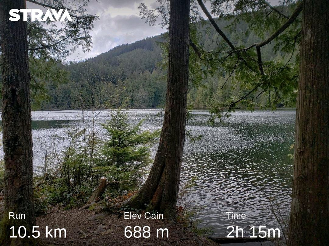 runsforpinot's tweet photo. A little run/hike with my parents to Chadsey lake. Made it to 5000m of elevation for the month of April. Now my challenge is done, and I can go back to some flat runs 😊 https://t.co/7voxNnp97X