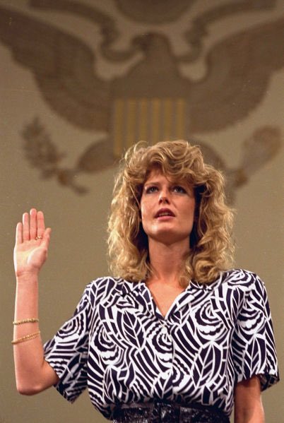 AmyHamnerWalker's tweet photo. Anyday we get to talk abt @OliverNorth, #NRA Prez, being ousted in a power struggle with Wayne LaPierre, is a good day. Remembering secretary, #FawnHall, testifying before Iran-Contra Hearings abt smuggling important documents out of his office, in her bra, is a good day. #NRA https://t.co/IPSeB1fVRM
