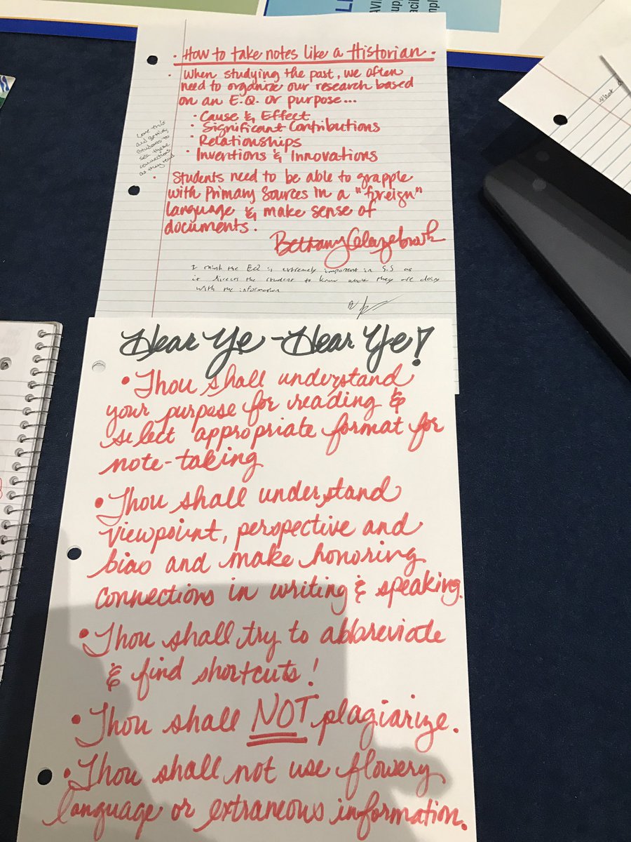 Nagle_Jenn's tweet photo. @AVID4College Learning Through Writing staff developers are rocking their training so they can help educators see that writing is thinking on paper. #AVIDStaffDev #AVIDLTW https://t.co/ulWdjc2m71