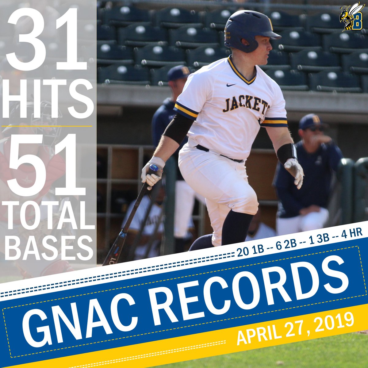 MSUB Baseball tweet media