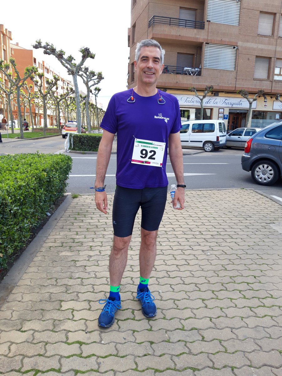 roberestepa's tweet photo. Hoy carrera en Calahorra por el Síndrome de Dravet.💜💜💜💜 https://t.co/ZK4YHDczCU