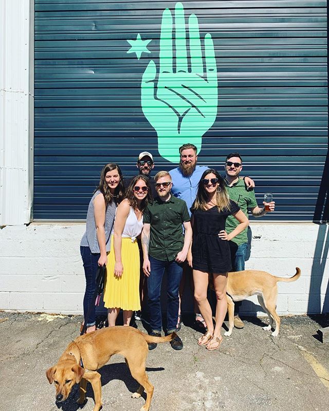 aimeedc's tweet photo. Happy Happy Bday @thewifipirate
☀️🦋🎉
.
#steadyhand #friends #pups #westsideatl https://t.co/Ea0aP17eTh https://t.co/DENCapuBuo