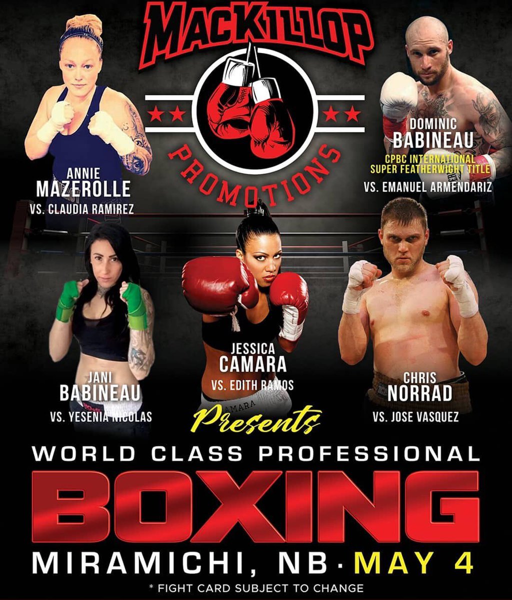 🚨 #COUNTDOWN‼️
Dans une semaine je remonte dans le #ring!
#boxing #fightnight #kennysarmy  #proboxer #DonnybrookBoxing #miramichi #civiccenter