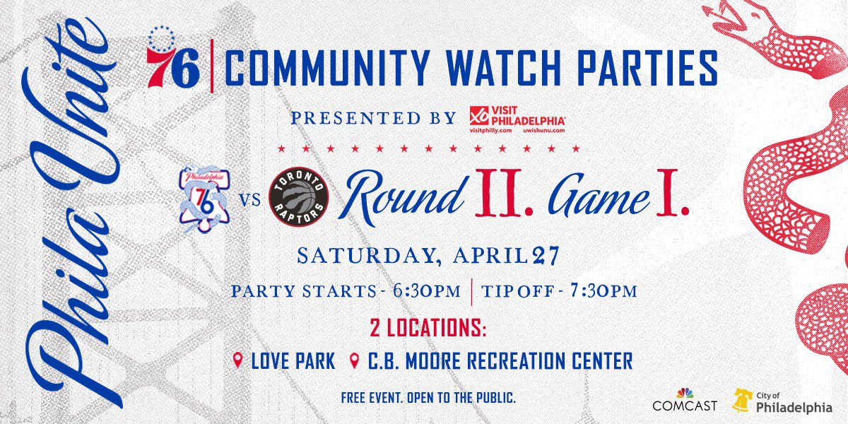 jenniferbilotta's tweet image. To help fans celebrate at the #PhilaUnite watch party, Comcast has opened #XfinityWiFi hotspots around #LovePark. Go @sixers! #HereTheyCome