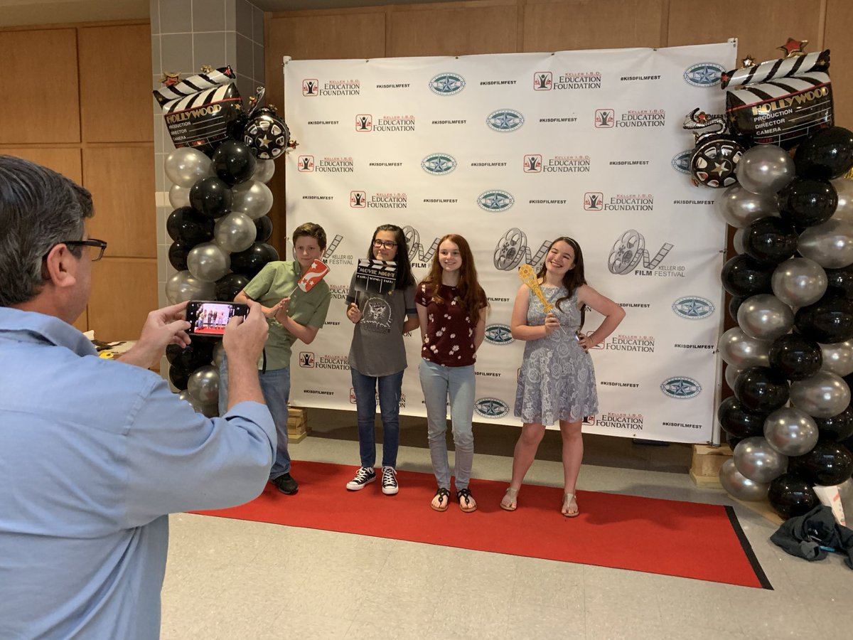 KellerISD's tweet photo. Closing out the day at @KISDFilmFest with the Class Produced Category! A big thank you to the @KISDFoundation for their support of this event, and congratulations to all our finalists and winners! #CelebrateKISD https://t.co/gR85G3HtnJ