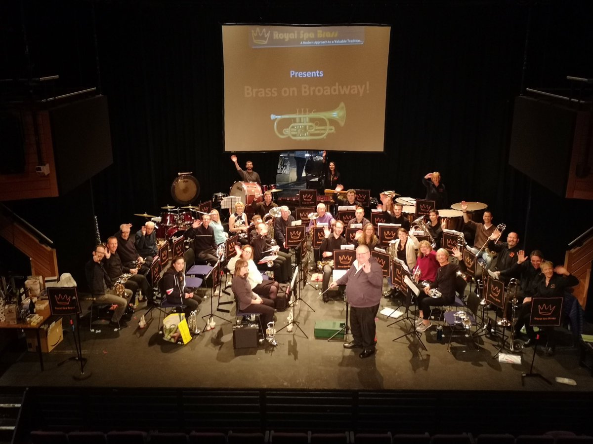 Huge thanks to everyone who braved the rotten weather and parking problems to join us for Brass on Broadway tonight! We had a fabulous evening and we hope you did too 🎺🎶🐫🕺🏽🎺🎼