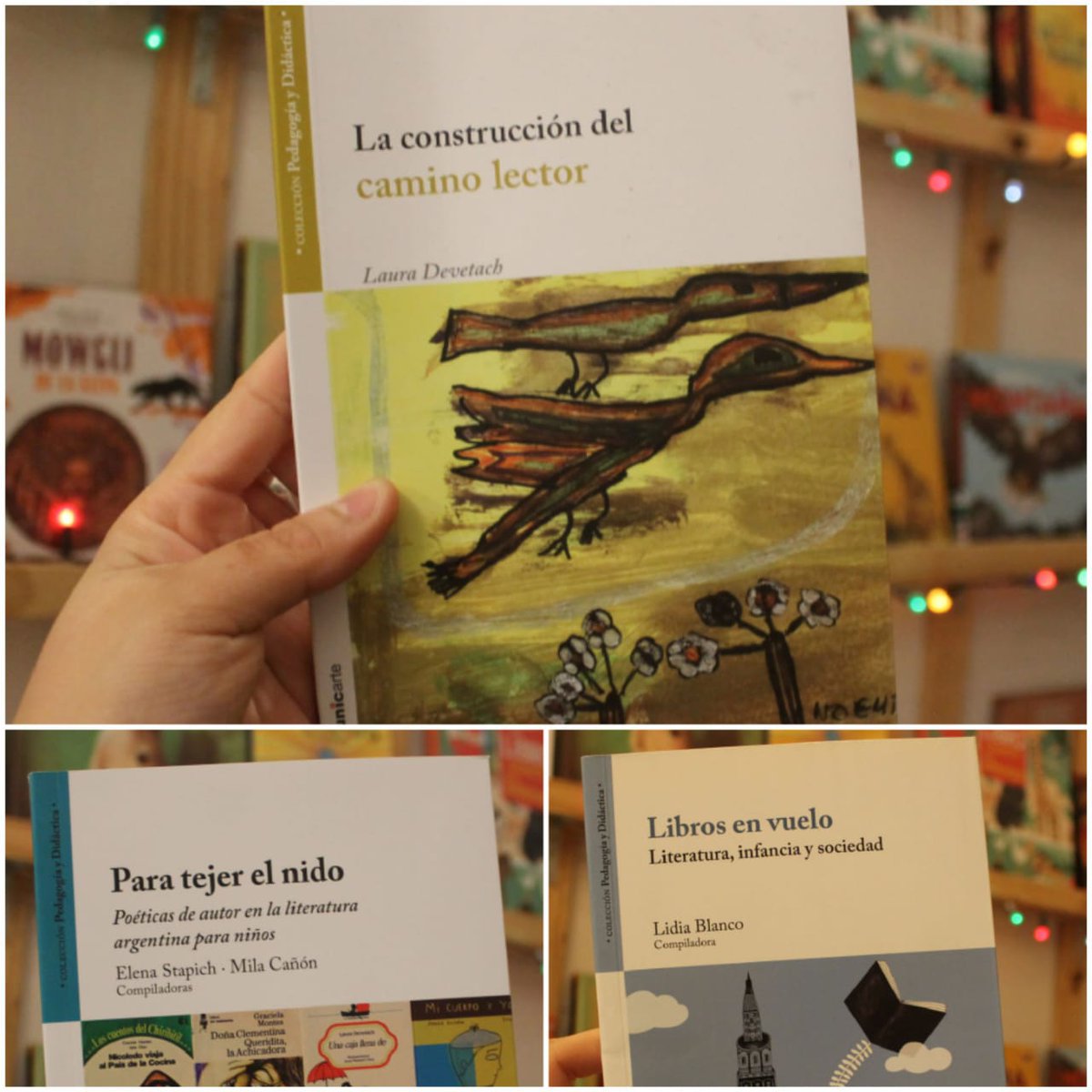 dondevivenlibro's tweet photo. La colección teórica de @EditComunicarte todos otra vez dispinibles en 
https://t.co/Tyl9R9nKYm
#Andruetto #Devetach #Bajour entre otros excelentes autores. 
#Leanchicoslean https://t.co/AQEaZexqo1