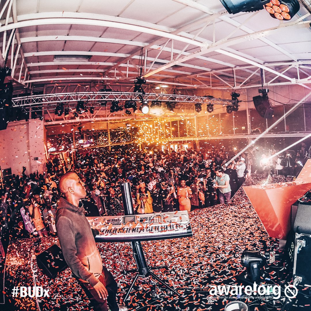 BudweiserSA's tweet photo. .@RealBlackCoffee brought the roof down! #BUDX #BeAKING https://t.co/9zuPQOiYDp