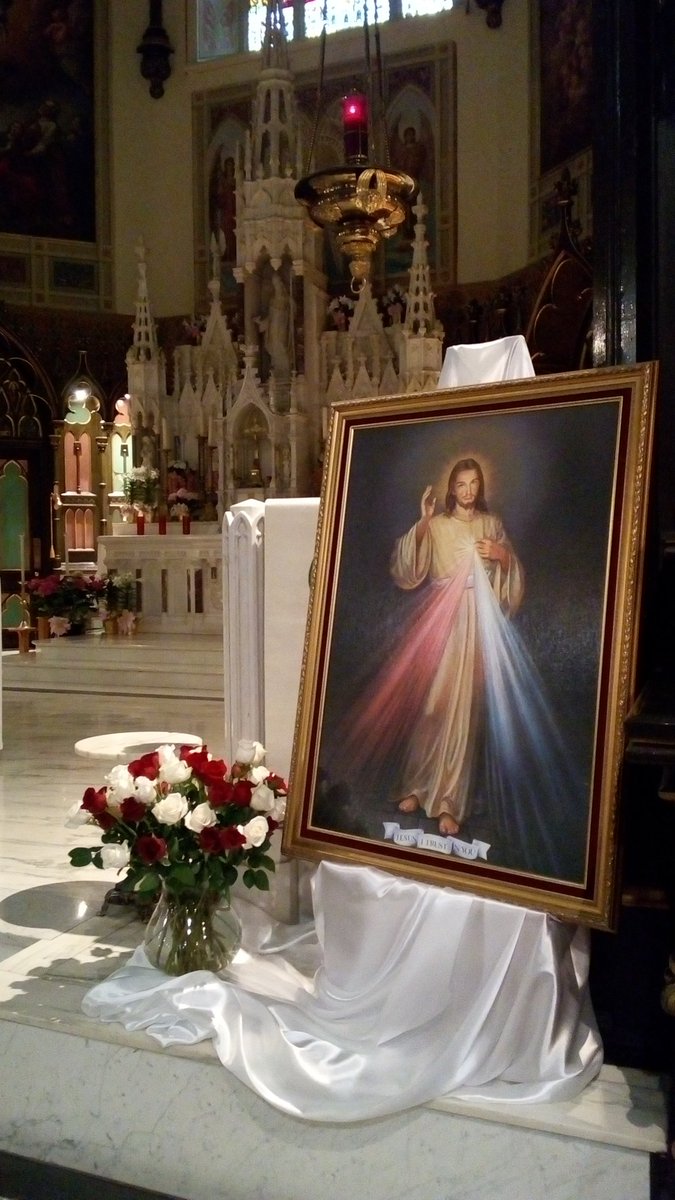 This is the #HolyVigil of the Great #Feast of what IT IS all about: #DivineMercy 

Keep it well

We all get to the point in life where we realize we are in need of #HisMercy

May our propensity to doubt like #StThomas, diminish, so we may also acknowledge;

My Lord & My God