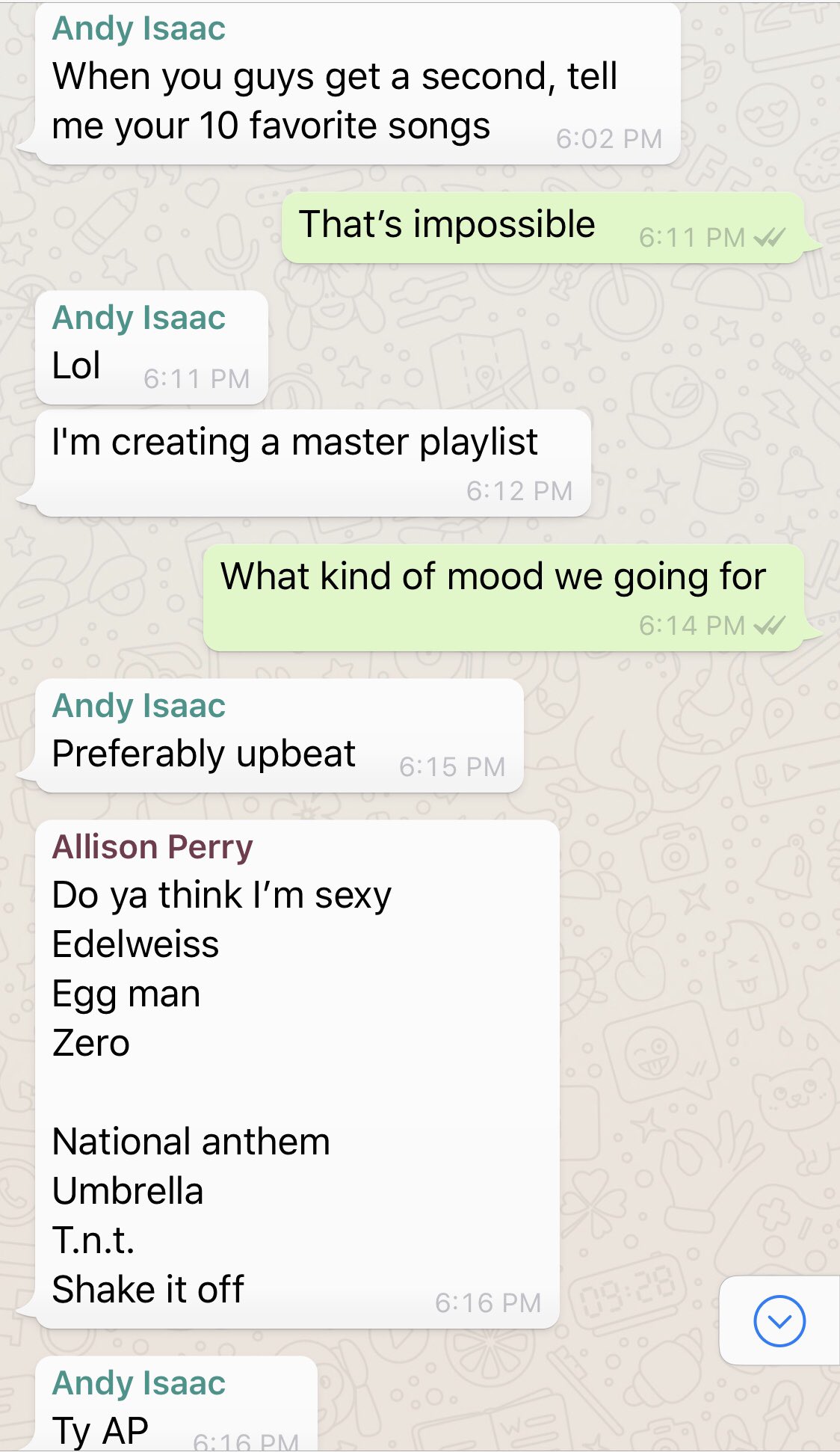 Ryan Perry Just Saw Allisonperry Smack Worldofisaac With A Deez Nuts Joke Right Up There With Buster Douglas Taking Down Tyson T Co Myxjsznape Twitter