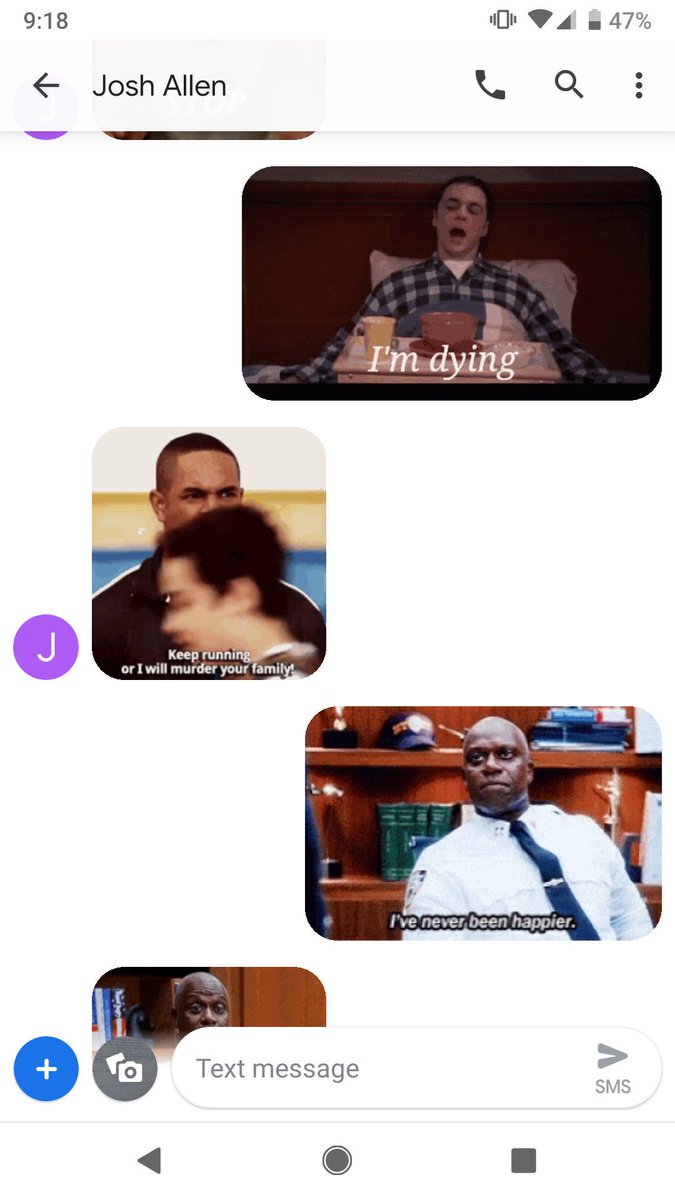 MrsClark715's tweet photo. Every grad student needs a @joshuallen17 in their life to remind them in gifs to keep working! 

#phdlife #amideadyet #thanksjosh #gradschool https://t.co/XfIm75XND2