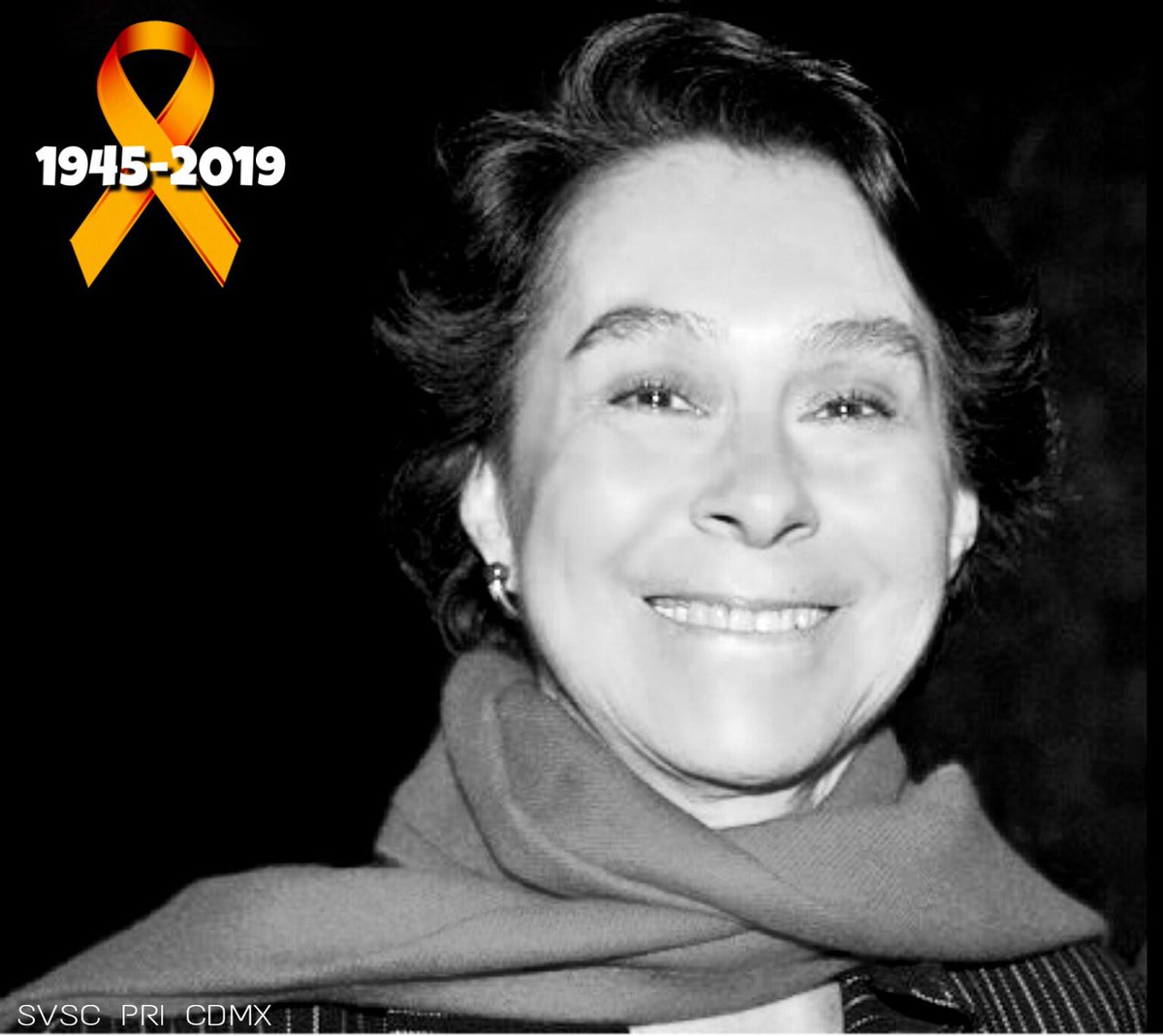 SVSC_CDMX1's tweet photo. Mujer de firmes convicciones, trabajo y labor social, político de carácter e inteligencia pura, humanidad exorbitante, ejemplar líder con carrera de esfuerzo y valentía. María de los Ángeles Moreno, hoy te decimos adiós y gracias. #QEPD @PRI_Nacional @senadomexicano @Senado_PRI https://t.co/tI3TFaKbRN