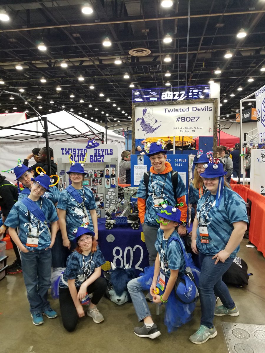 Howard Straub (@robotgrazier) on Twitter photo Twisted Devils 8027 FTC robotics team from Gull Lake Finish 39th out of 80 in the Ochoa Division at FIRST Worlds in Detroit! Very excited to coach this awesome crew!! #thankssponsors and <a href="/Team4381/">Twisted Devils</a> for your support!! Twisted Devils 8027 FTC robotics team from Gull Lake Finish 39th out of 80 in the Ochoa Division at FIRST Worlds in Detroit! Very excited to coach this awesome crew!! #thankssponsors and <a href="/Team4381/">Twisted Devils</a> for your support!!